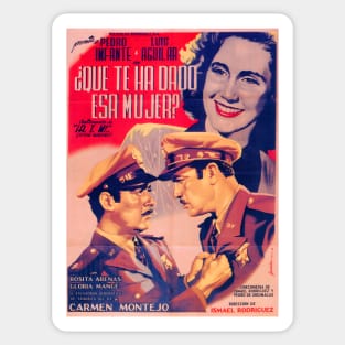 Vintage Mexican Cinema Icons Sticker